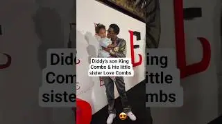 Diddy's son King Combs & his little sister Love Combs