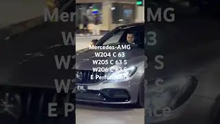 AMG C63 Evolution on Street | W204 W205 W206 墨爾本街拍Spotted in Melbourne #shorts