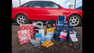 MA AUDI 80 COMPETITION APRES 12 ANS A L'ARRET
