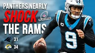 Panthers BARELY Fall Short of the Wild Card Upset (Rams 34, Panthers 31)