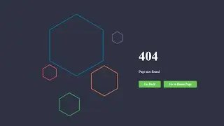 Error page 404 - Using HTML & CSS | Codexbaba