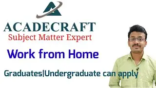 SME|Acadecrafts #workfromhome #sme #itsnetaji