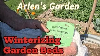 #53 Amending and Winterizing Garden Beds with Goat Manure