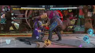 Gorilla Grodd ONE SHOT w BWTD - Rise of Krypton H6T1 - Injustice 2 Mobile (Free to play)