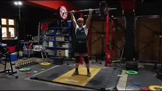 Weightlifting PR Session- Mock Meet in the Home Gym with 2 PRs