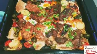 Mix Grill: Mutton I Beef I Chicken I Eggs I Vegetables: Incredibly delisous. Easy to make In Oven.