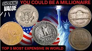 Top 5 Valuable US Pennies If You Have These Coins - You Become a Millionaire!