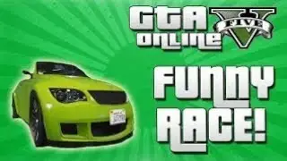 GTA 5 Online Race: Funny Deaths, Explosions And Angry Daithi! 