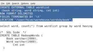 Demonstration of Apache Hive
