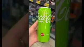 NEW Coca cola lime 😱🤨 #cocacola #lime #cocacolalime #new #shorts #green #fyp #cola