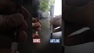 Artline v Doms ‼️| #shorts #artist #drawing