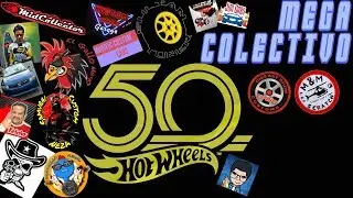 MegaCustom Colectivo Hot Wheels 50th