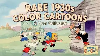 ComiColor Cartoons (1933&ndash;1936) | Rare 1930s Color Cartoons Compilation | 3 Hours