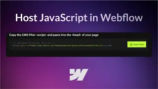 Easily Host JavaScript in Webflow: Tips & Tricks I JavaScript in Webflow hosten