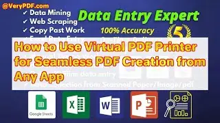 How to Use Virtual PDF Printer for Seamless PDF Creation from Any App