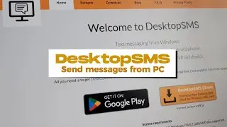 DesktopSMS - send SMS message from your PC desktop