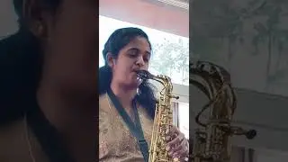 Aseya Bhava | Saxophone Cover 🎷 | By Sinchana Devadiga | Instrumental Short