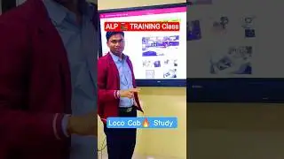RRB ALP Training Class on Digital Board 🚂🔥 #shorts
