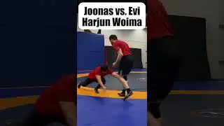 Harjun Woima. Joonas vs. Evi #tervetuloa #jyv&auml;skyl&auml; #vapaapaini #freestylewreslting #wrestling