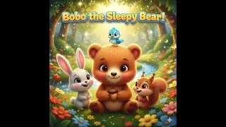Baby Cartoon Story: Bobo the Brave Sleepy Bear | Fun & Learning