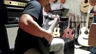 Legator Ninja 300 Pro Josh Travis signature 9-string test