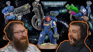 Nerf Desolation Space Marines and Dreadnoughts - Tom and Ben