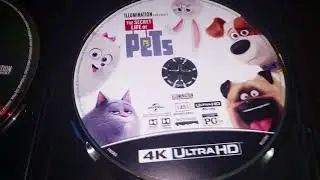 Unboxing / Unwrapping Secret Life of Pets 4k blu ray digital set