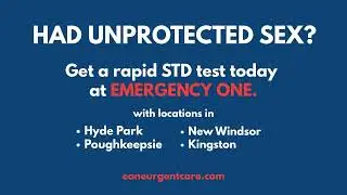 Rapid STD/STI Testing at Emergency One Urgent Care