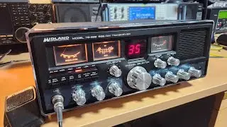 Я просто не мог перестать &laquo;тестировать&raquo; Midland 78-999 40-канальный SSB/AM, диапазоны на дипольно...