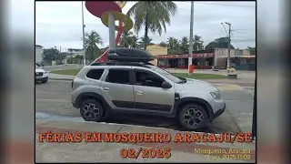 AS AVENTURAS DOS CASTROS INDO DE FÉRIAS PRA MOSQUEIRO/SE NUMA DUSTER ICONIC/22 EM JAN DE 2025. 05/31
