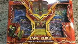 Tapu Koko Figure Collection Box Opening