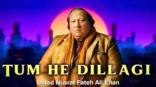Tumhe Dil Lagi 💔 - Nusrat Fateh Ali Khan | Lofi Remix | (Midnight Memories) Sufi Qawwali 