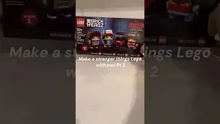🚲🔦☁️Make a stranger things Lego with me! Pt 2 #lego #viral #lego #strangerthings #viralvideo