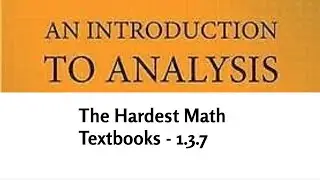 The Hardest Math Textbooks - The Rank Nullity Theorem, and the Mapping Theorem