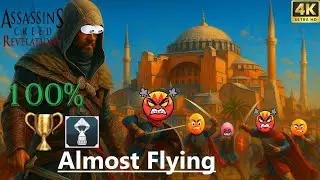 Almost Flying Trophy 💀🏆🔥 Assassin's Creed Revelations Achievements Up to 100%🔥💪