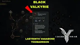 Legend of Ymir -Labyrinth Vagabond Thomarson (Black Valkyrie) FREE RARE EQUIPMENT