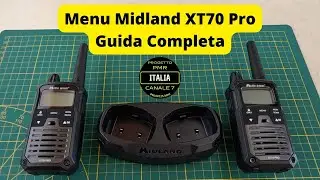 Guida Completa al Menu delle Radio Midland XT70 Pro