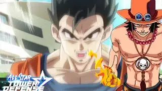MYSTIC GOHAN 6 STAR AND ACE 5 STAR SHOWCASE! - All Star Tower Defense