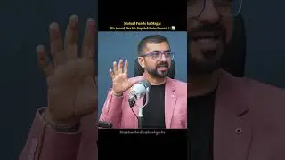 Mutual Funds ka Magic Dividend Tax ko Capital Gain banao ✨📈 #mutualfund #taxsavings #podcast