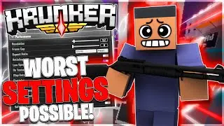 The WORST Settings in Krunker.io (TERRIBLE..)