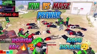 KVA VS MASZ SITUATION 😌 PREWAR KALICHAPPOL 😮‍💨 KVA ADICHU THOLACHU 🔥🥵 #kaztrogaming #eaglegaming 