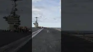 The Red Rippers (VFA-11) formation flyby of USS Harry S. Truman (CVN-75). RIIIIIIIIP!!!!!