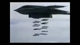 B2 SPIRIT BOMBER DROP CARPET BOMB