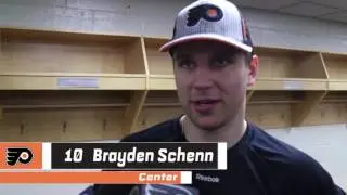 Postgame press conference: Coach Hakstol, Schenn, Stolarz - Dec 11, 2016 &bull; 01:30