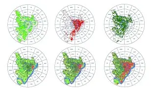 Estimation of any Land Classes from LULC Map Based on the Gradient Direction & Distances | Part 2