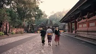 Water Purification Ritual at Bali's Sacred Water Temple