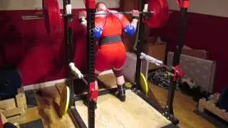 195kgx9 Squat/wraps(BIG time PR) Sheiko C1W9D1