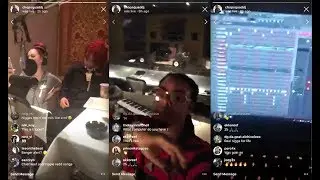 Trippie Redd x Bhad Bhabie x Chopsquad DJ OTW 🔥 [Studio Session]