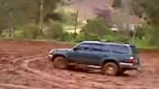 hilux sw4 no barro