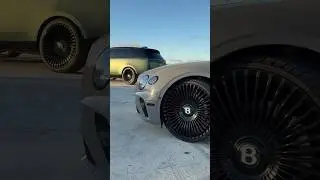 Double trouble Trento&rsquo;s #dolcewheels #dolceluxury #luxurywheels #bentley #rangerover #luxurycars